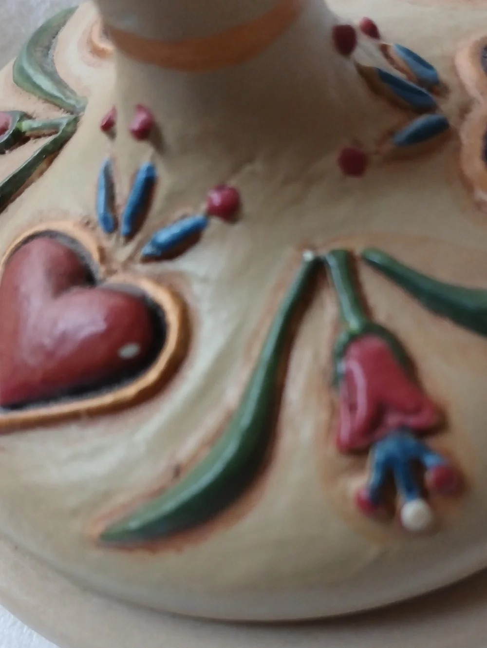 Brown Bag Cookie ButterPress Tulip Heart #17 Used